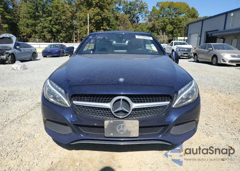 2017 Mercedes-Benz C 300 4Matic z USA, uszkodzony, nr VIN WDDWK4KB7HF473175
